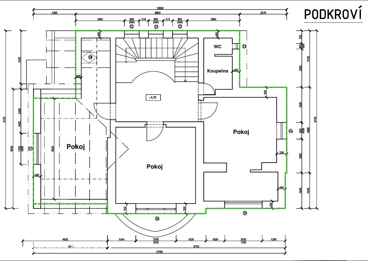 Prvorepubliková vila 283 m², Praha — Zbraslav — fotografie